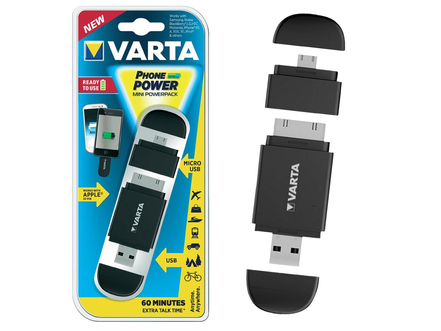 Dagknaller - Varta Power Pack - Micro Usb Connector Dagknaller - Varta Power Pack - Micro Usb Connector
