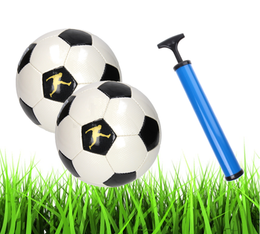 Dagknaller - Voetbal Pelã© 2X + Gratis Ballenpomp Dagknaller - Voetbal Pelã© 2X + Gratis Ballenpomp