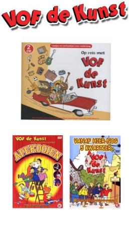 Dagknaller - Vof De Kunst Vakantiepakket (2Cd + 2Dvd's) Dagknaller - Vof De Kunst Vakantiepakket (2Cd + 2Dvd's)