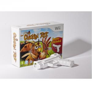 Dagknaller - Wii Spel Chicken Riot + Gun Dagknaller - Wii Spel Chicken Riot + Gun
