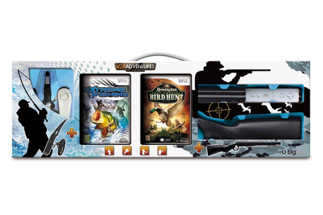 Dagknaller - Wii Wild Adventures Met Hengel En Geweer Dagknaller - Wii Wild Adventures Met Hengel En Geweer