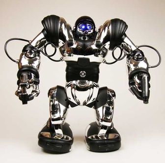 Dagknaller - Wowwee Robosapien X Chrome Robot Dagknaller - Wowwee Robosapien X Chrome Robot