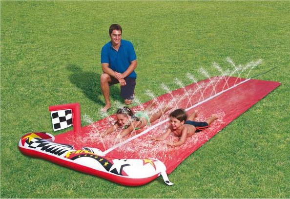 Dagproduct - 2-persoons waterglijbaan (4,9 m) Dagproduct - 2-persoons waterglijbaan (4,9 m)