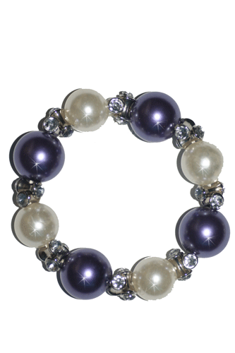 Dagproduct - Armband Purple Pearl