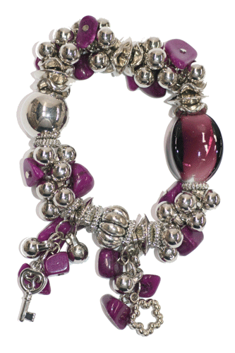 Dagproduct - Armband purple stone Dagproduct - Armband purple stone