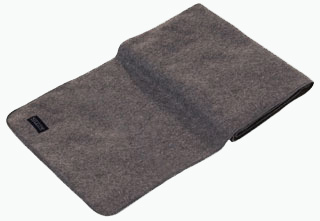 Dagproduct - Fleece sjaal de Luxe (grijs)