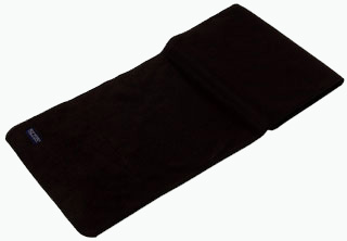 Dagproduct - Fleece sjaal de Luxe (zwart)