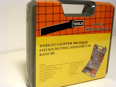 Dagproduct - Gereedschapsset, 100-dlg Dagproduct - Gereedschapsset, 100-dlg