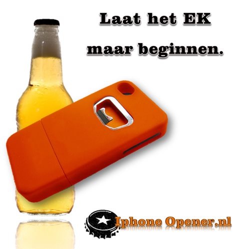 Dagproduct - iPhone opener #iPhone #EK #Oranje