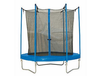 Dagproduct - Trampoline (244cm) met veiligheidsnet Dagproduct - Trampoline (244cm) met veiligheidsnet