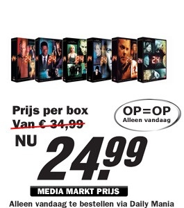 Daily Mania - 24 TV- serie - Losse delen Daily Mania - 24 TV- serie - Losse delen