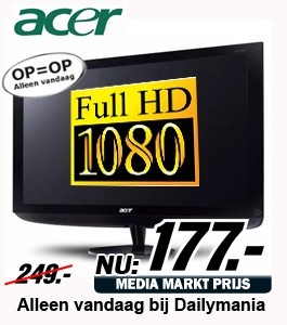Daily Mania - Acer H235HBMID - 23" Full-HD LCD monitor Daily Mania - Acer H235HBMID - 23" Full-HD LCD monitor