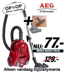 Daily Mania - AEG AVS7486 - Zakkloze stofzuiger Daily Mania - AEG AVS7486 - Zakkloze stofzuiger