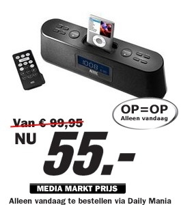 Daily Mania - Altec Lansing M 302 Moondance Home - Wekkerradio met Ipod dock Daily Mania - Altec Lansing M 302 Moondance Home - Wekkerradio met Ipod dock