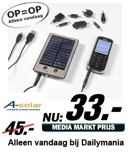 Daily Mania - A-Solar AM 101 - Zonnelader Daily Mania - A-Solar AM 101 - Zonnelader