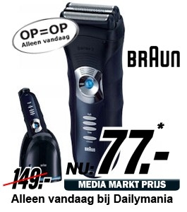 Daily Mania - Braun 350CC - Luxe-scheerapparaat Daily Mania - Braun 350CC - Luxe-scheerapparaat