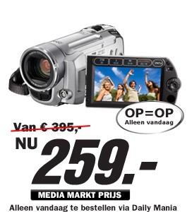 Daily Mania - Canon FS10 - Videocamera Daily Mania - Canon FS10 - Videocamera