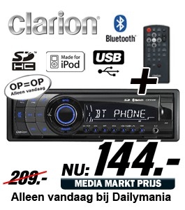 Daily Mania - Clarion CZ309E - Autoradio