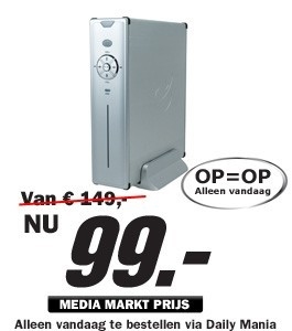 Daily Mania - Conceptronic CM3S500 - MEDIASPELER 500 GB Daily Mania - Conceptronic CM3S500 - MEDIASPELER 500 GB