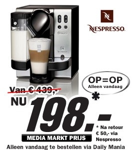 Daily Mania - De Longhi EN 680 - Nespresso automaat