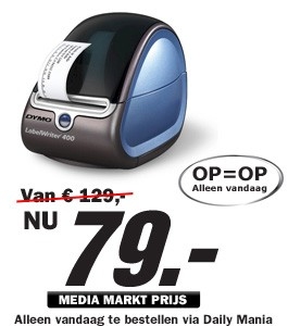 Daily Mania - Dymo Labelwriter 400 - Labelwriter Daily Mania - Dymo Labelwriter 400 - Labelwriter