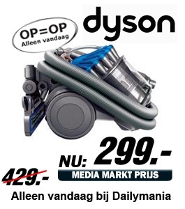 Daily Mania - Dyson DC 23 Allergy Parquet - Zakloze stofzuiger