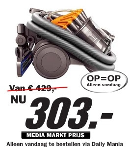 Daily Mania - Dyson DC 23 Original - Stofzuiger Daily Mania - Dyson DC 23 Original - Stofzuiger