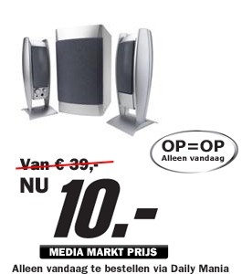 Daily Mania - EDNET Spectros 400 - 2.1 multimedia speakerset Daily Mania - EDNET Spectros 400 - 2.1 multimedia speakerset
