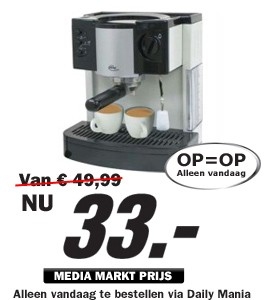 Daily Mania - Elta EM-200 - espressomachine Daily Mania - Elta EM-200 - espressomachine