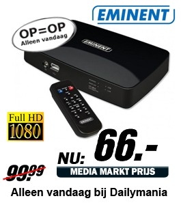 Daily Mania - Eminent 7075 - Media speler Daily Mania - Eminent 7075 - Media speler