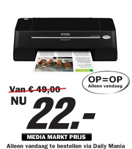 Daily Mania - Epson STYLUS S20 - Kleurenprinter Daily Mania - Epson STYLUS S20 - Kleurenprinter