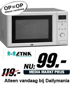 Daily Mania - Etna ECM 153 Wit - Combimagnetron Daily Mania - Etna ECM 153 Wit - Combimagnetron