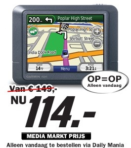 Daily Mania - Garmin Nüvi 255 - Navigatiesysteem Daily Mania - Garmin Nüvi 255 - Navigatiesysteem