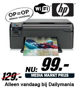 Daily Mania - HP Photosmart B 190N WiFi AIO - Draadloze alles in een printer Daily Mania - HP Photosmart B 190N WiFi AIO - Draadloze alles in een printer