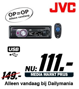 Daily Mania - JVC KD-R611 - Autoradio Daily Mania - JVC KD-R611 - Autoradio