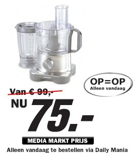 Daily Mania - Kenwood FP250 - Foodprocessor Daily Mania - Kenwood FP250 - Foodprocessor