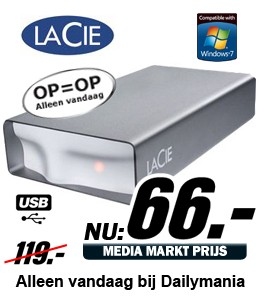 Daily Mania - Lacie 1TB Grand - Externe Harde Schijf