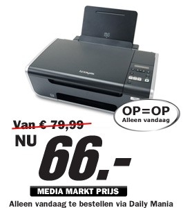 Daily Mania - Lexmark X4650 - Draadloze All-In-One inktjet printer Daily Mania - Lexmark X4650 - Draadloze All-In-One inktjet printer
