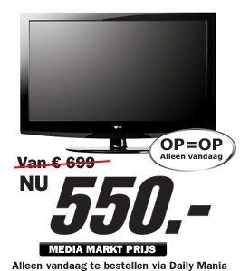 Daily Mania - LG 37LF2500 - Full HD televisie Daily Mania - LG 37LF2500 - Full HD televisie