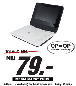 Daily Mania - LG DP 450 - Portable DVD speler Daily Mania - LG DP 450 - Portable DVD speler