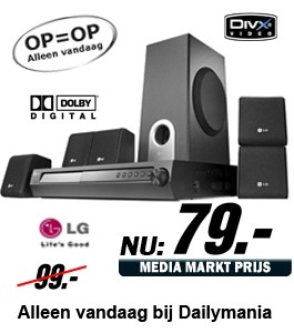 Daily Mania - LG HT202SF - 5.1 Home Cinema set Daily Mania - LG HT202SF - 5.1 Home Cinema set