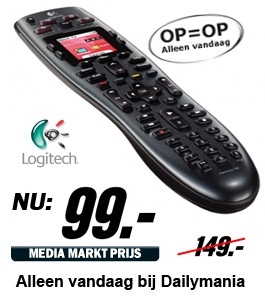 Daily Mania - Logitech Harmony 700 - Afstandsbediening Daily Mania - Logitech Harmony 700 - Afstandsbediening