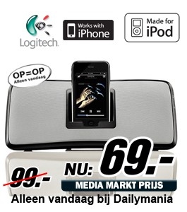 Daily Mania - Logitech S315i - Portable iPodspeaker Daily Mania - Logitech S315i - Portable iPodspeaker