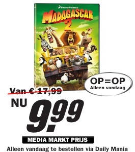 Daily Mania - Madagascar 2 - DVD Daily Mania - Madagascar 2 - DVD