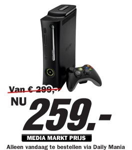 Daily Mania - Microsoft Xbox 360 Elite - Gameconsole Daily Mania - Microsoft Xbox 360 Elite - Gameconsole