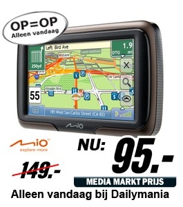 Daily Mania - Mio Moov 400 - Navigatie systeem Daily Mania - Mio Moov 400 - Navigatie systeem