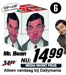 Daily Mania - Mr. Bean - Complete collectie - DVD Verzamelbox Daily Mania - Mr. Bean - Complete collectie - DVD Verzamelbox