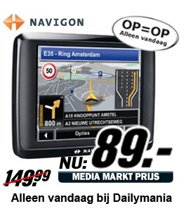Daily Mania - Navigon 1410 - Navigatie systeem ( 22 landen)