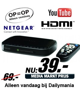 Daily Mania - Netgear EVA 2000 - NETWERK MEDIA SPELER Daily Mania - Netgear EVA 2000 - NETWERK MEDIA SPELER