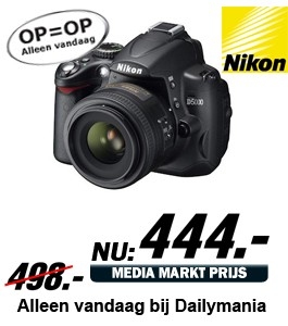 Daily Mania - Nikon D 5000 18-55 II - Digitale spiegelreflexcamera